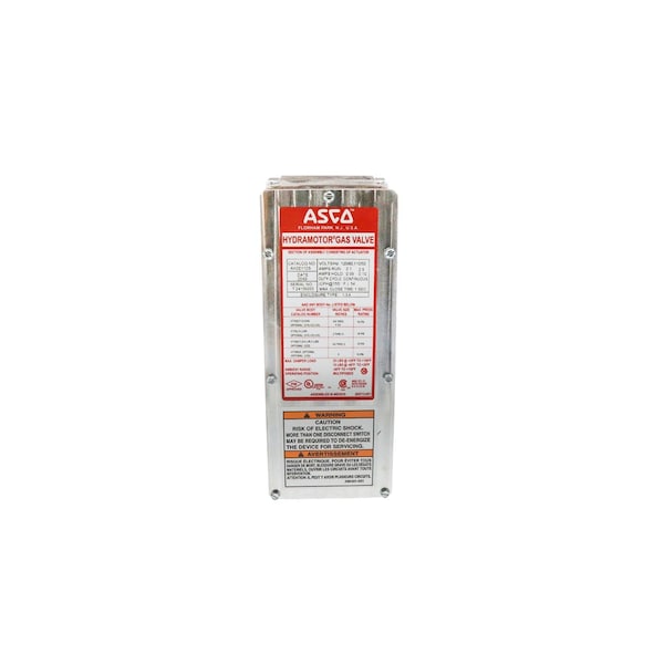 120V Acuator 6/14Sec PrfOfClsr
