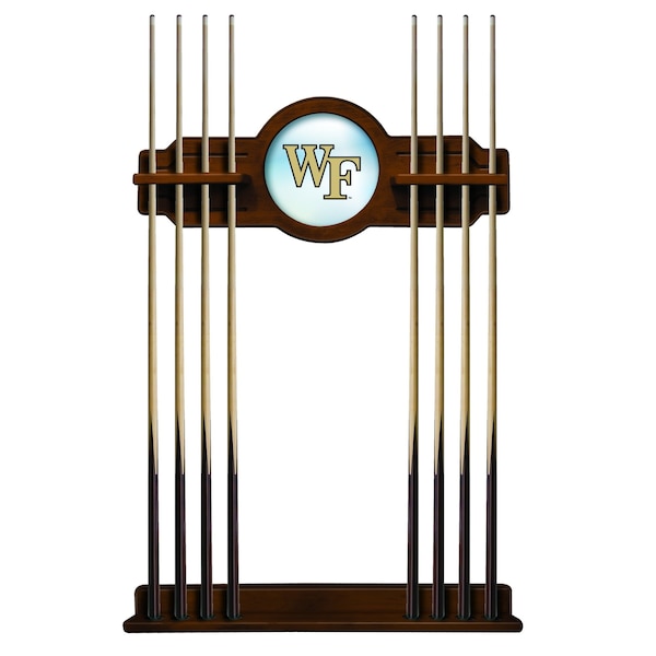 Wake Forest Cue Rack in Chardonnay Finish