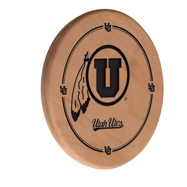 University of Utah 13" Laser Engraved Solid Wood Sign