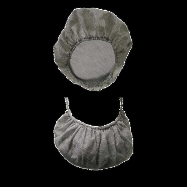Beard Net: Gray Nmx Knit