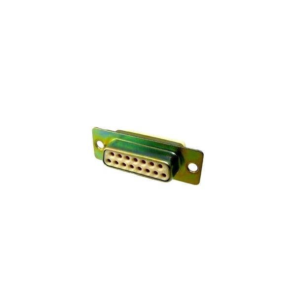 DSub 15 SKT PCB RA Tin
