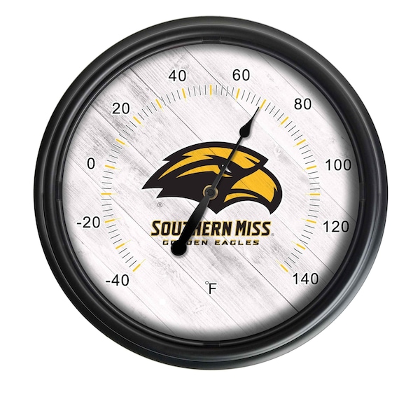 University of Southern Mississippi Indoor/Outdoor LED Thermometer