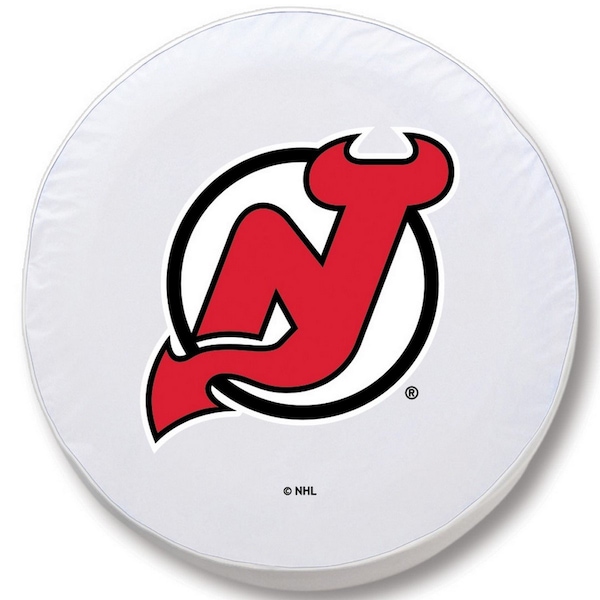 21 1/2 x 8 New Jersey Devils Tire Cover