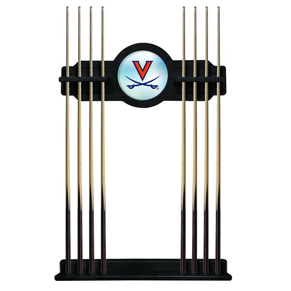 Virginia Cue Rack in Black Finish