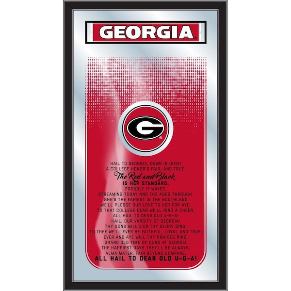 Georgia 26" x 15" Fight Song Mirror
