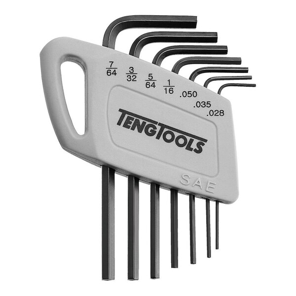7 Piece Mini Sae L Shape Hex Key Set