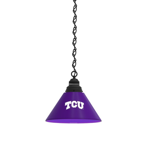 TCU Pendant Light, Black Fixture