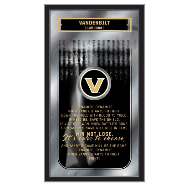 Vanderbilt 26" x 15" Fight Song Mirror