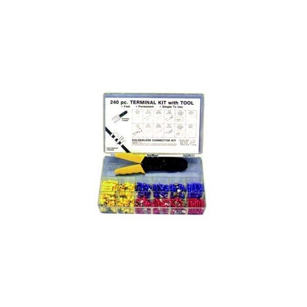 240 pc Nylon Kit W/Tool