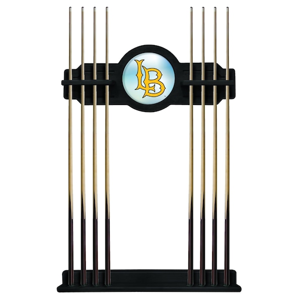 Long Beach State University Cue Rack in Black Finish