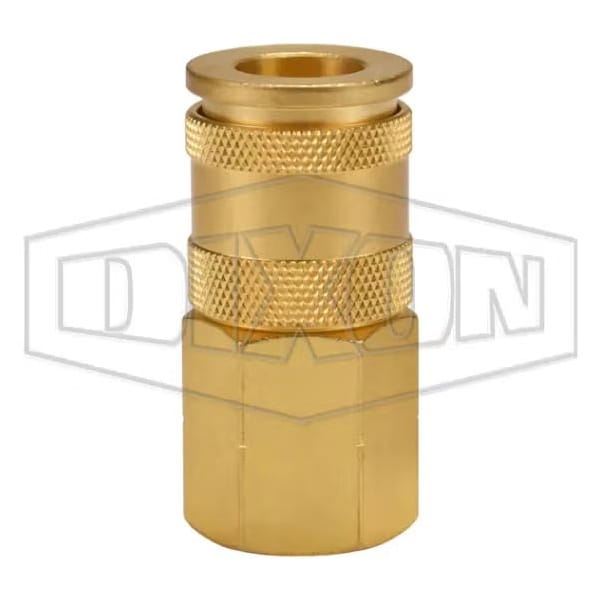 CJ Series High Flow Female Quick Disconnect Pneumatic Coupler, Quick Disconnect Coupler x BSPP, 300