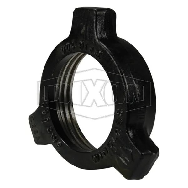 FIG 100 1 pc Wing Hammer Union Nut, Female ACME Thread, 3 in Thread, 1-15/16 in H, Forged Steel