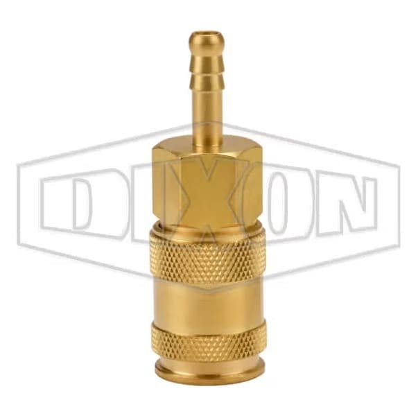U Series Quick Disconnect Pneumatic Coupler, 3/8 in Nominal, Quick Disconnect Coupler x Standard Hos