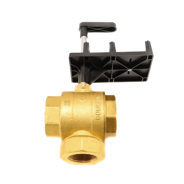Npt 63Cv 3W Ball Valve 1-1/2"