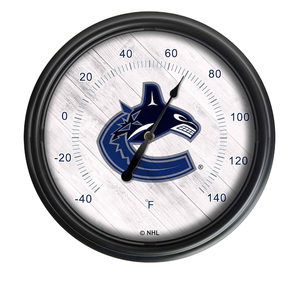 Vancouver Canucks Indoor/Outdoor LED Thermometer