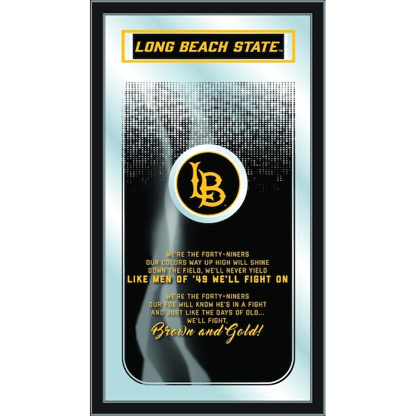 Long Beach State University 26" x 15" Fight Song Mirror