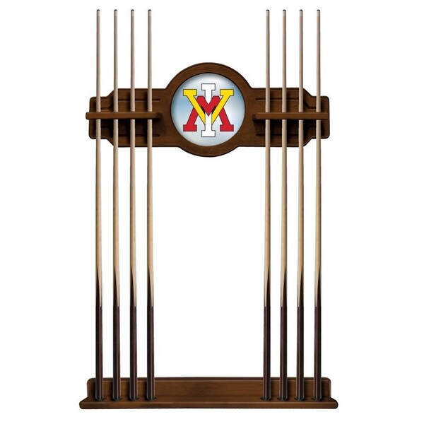 Virginia Military Institute Cue Rack in Chardonnay Finish