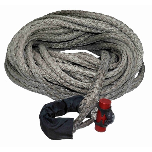 5/8 in. x 125 ft. 16,933 lbs. WLL. LockJaw Synthetic Winch Line w/Integrated Shackle