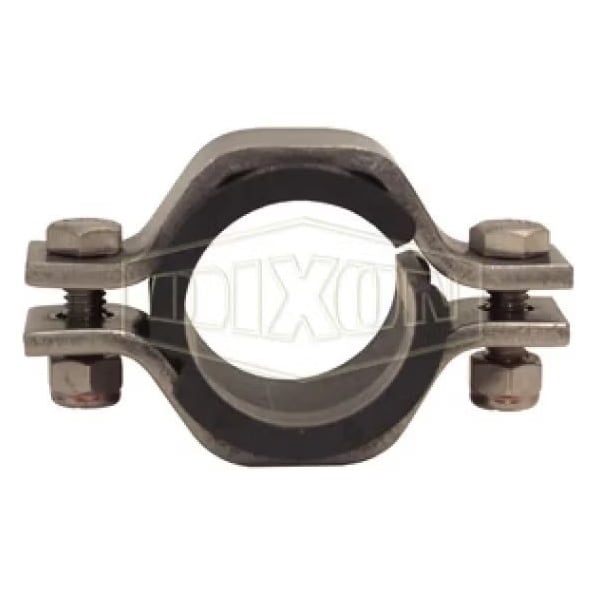 Hexagonal Hanger, 5 in Pipe/Tube, SS, Domestic