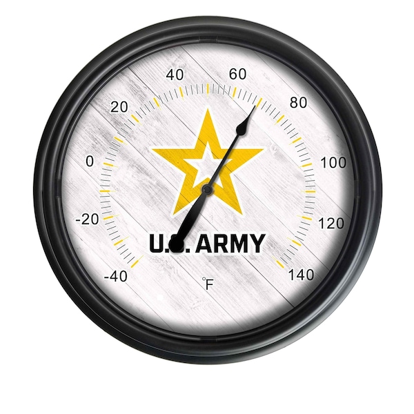 United States Army Indoor/Outdoor LED Thermometer