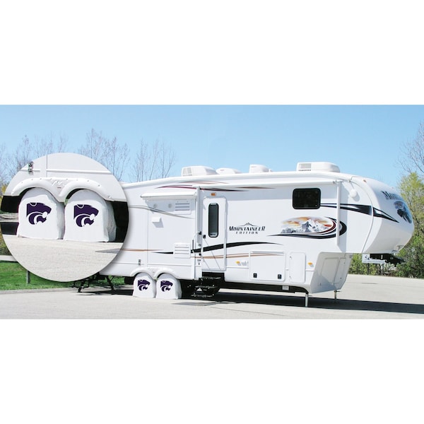 21-1/2" x 8" Kansas State Tire Shade