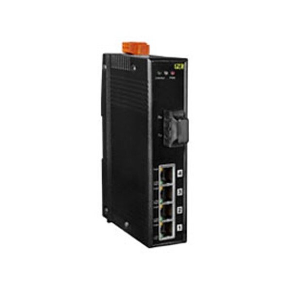 4-Port 10/100 Mbps PoE (PSE) with 1 fiber port Switch, NS205PFC