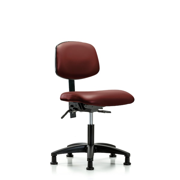 Vinyl Chair, Desk, Tilt, Glides, Borscht