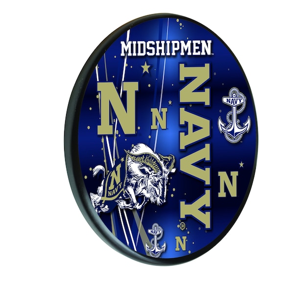 US Naval Academy 13" Solid Wood Sign