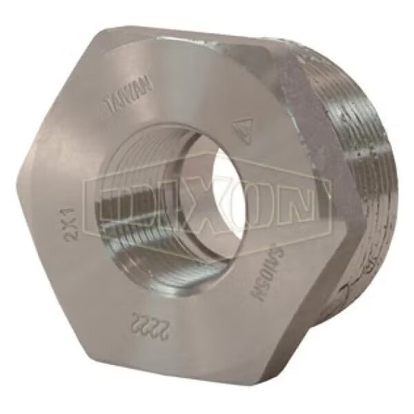 Reducer Hex Bushing, 3 x 2-1/2 in Nominal, MNPT x FNPT End Style, 3000 lb, Forged Steel