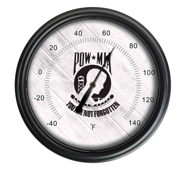 POW/MIA Indoor/Outdoor LED Thermometer