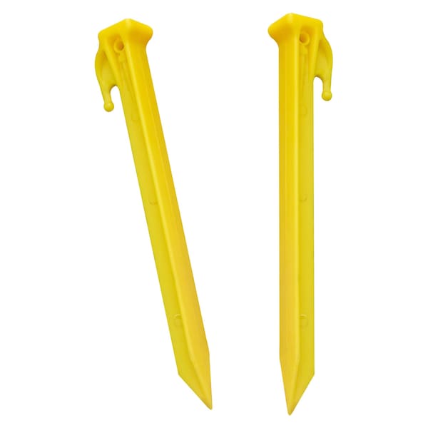 Yellow 9" Utility Stake (15-Pack)