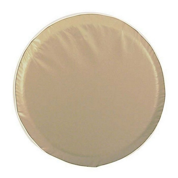 21-1/2" x 8" Plain Tan Tire Cover