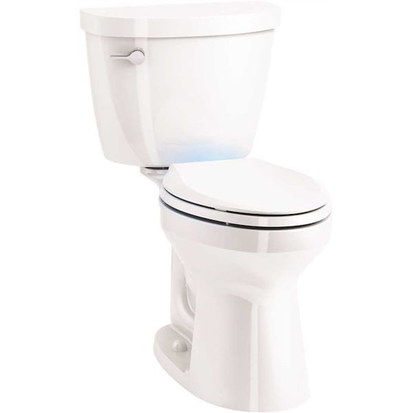 Cimarron Revolution 360 Complete Solution 1.28 GPF 1-Flush Elongated Toilet with Slow-Close Seat