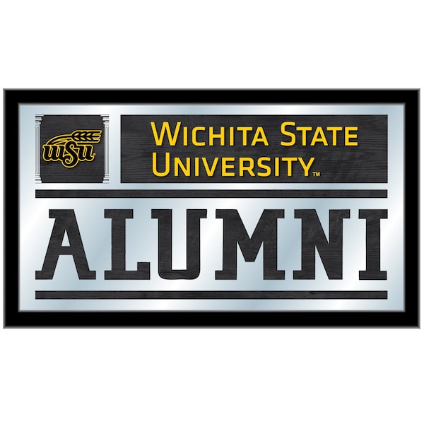 Wichita State 26" x 15" Alumni Mirror