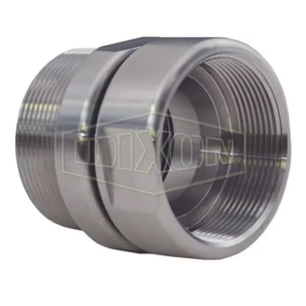 Mann-Tek by  Hose Swivel, 3 in Nominal, MNPT x FNPT End Style, 316 SS, Domestic