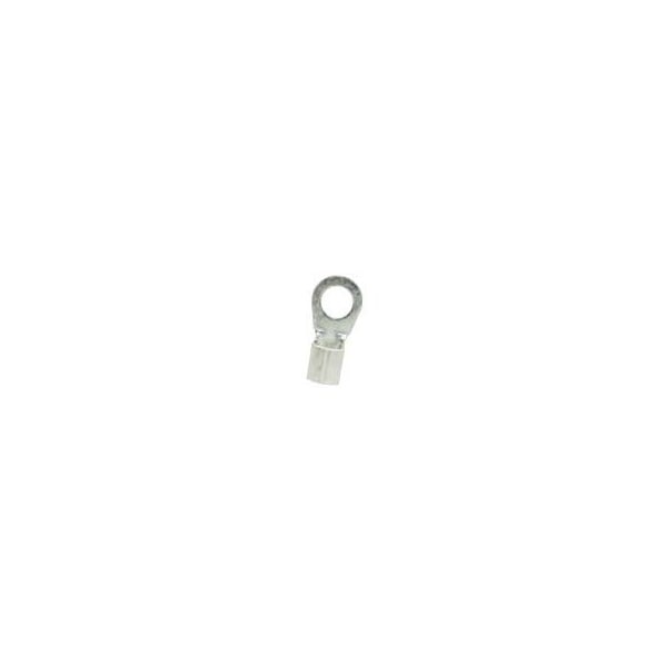 Ring Terminal, #10 Stud Size, 4 AWG, 600 V, 100 PK