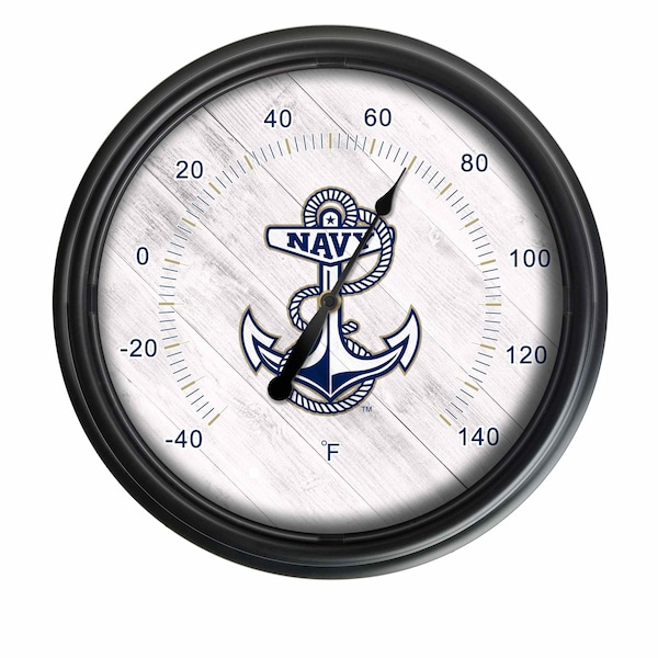 US Naval Academy Indoor/Outdoor LED Thermometer