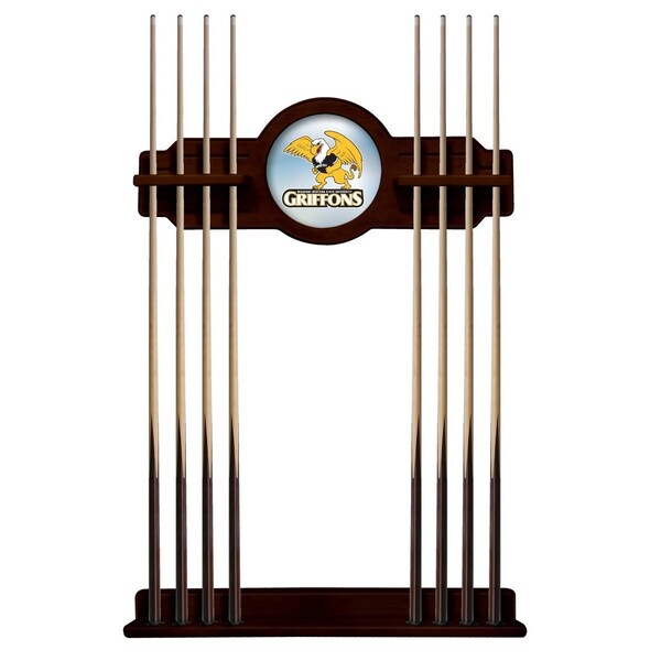 Missouri Western State Cue Rack in English Tudor Finish