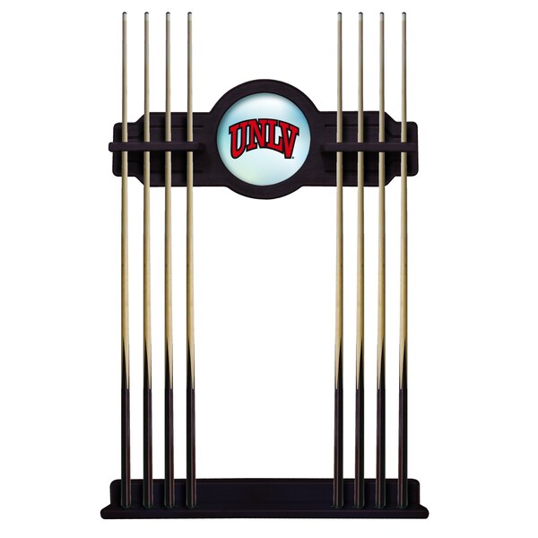 UNLV Cue Rack in English Tudor Finish