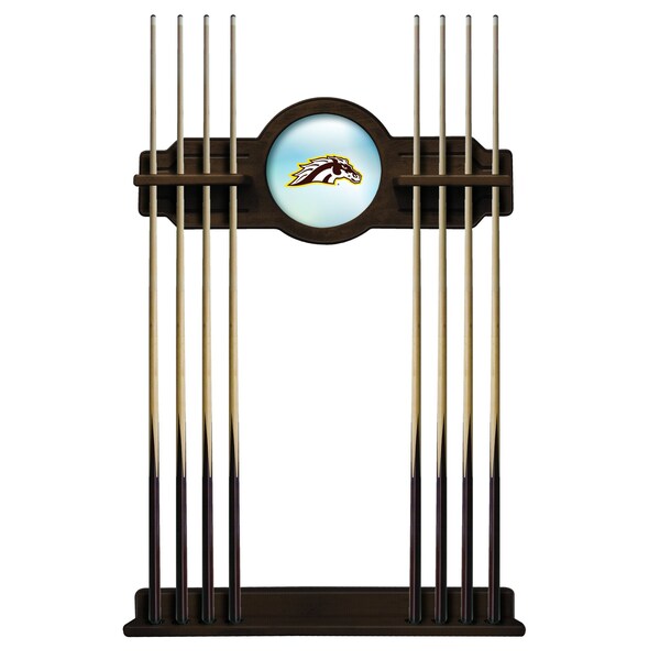 Western Michigan Cue Rack in Navajo Finish