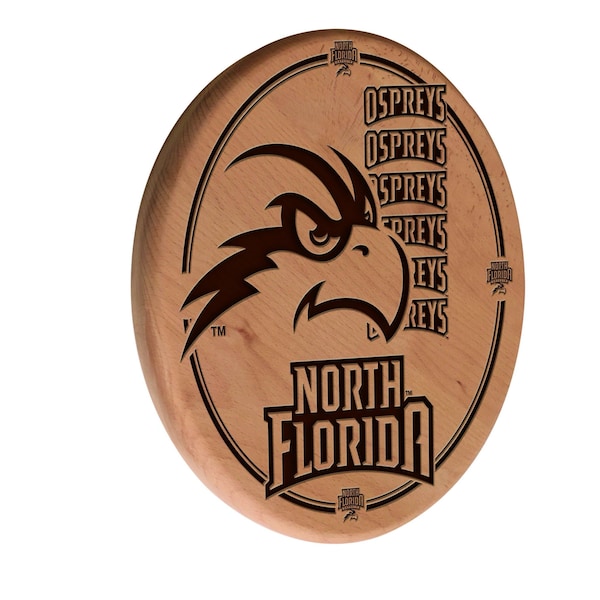 University of North Florida 13" Laser Engraved Solid Wood Sign