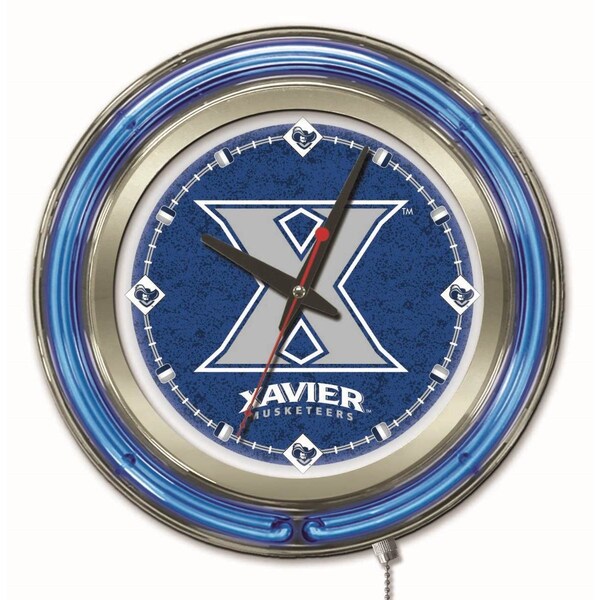 Xavier Double Neon 15" Clock