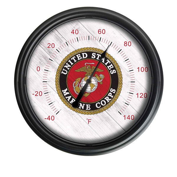 United States Marine Corps Indoor/Outdoor LED Thermometer