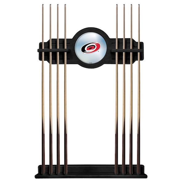 Carolina Hurricanes Cue Rack in Black Finish