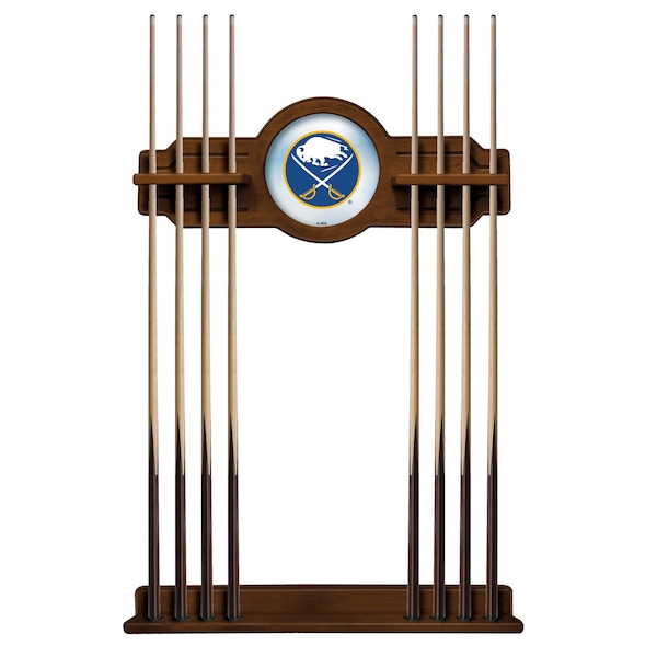 Buffalo Sabres Cue Rack in Chardonnay Finish