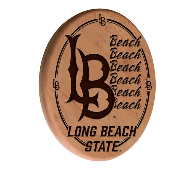 Long Beach State University 13" Laser Engraved Solid Wood Sign
