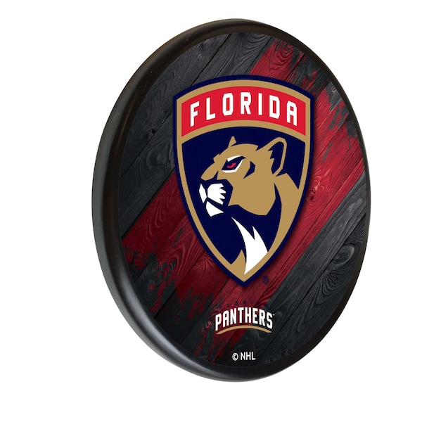 Florida Panthers 13" Solid Wood Sign