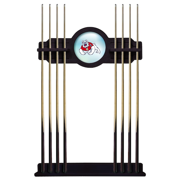 Fresno State Cue Rack in English Tudor Finish