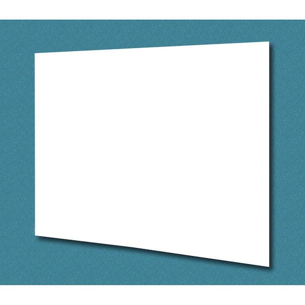 ClearVision Z-Bar Mounting Magnetic Glass Markerboards 3mm Magnetic 48"x48"
