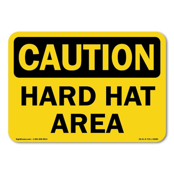 OSHA, Hot Work Permit Required In This Area, Size: 18in X 24in Rigid Plastic, OS-CL-P-1824-L-19980